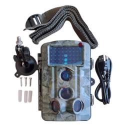 black FRIDAY ! Kit de Surveillance Extérieure 3 cameras FLASH IR invisible avec Valise + acces