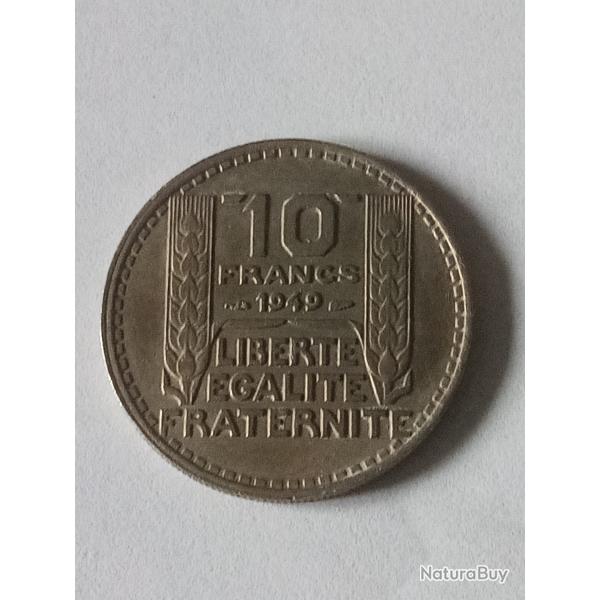 pice 10 Francs TURIN 1949