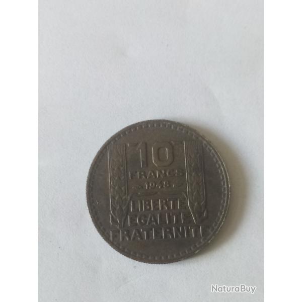 pice 10 Francs TURIN 1948