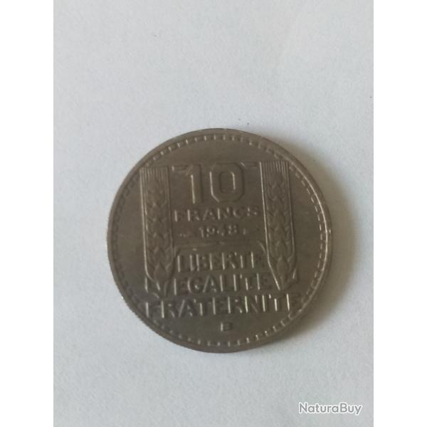 pice 10 Francs TURIN 1948 B