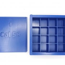 boite pour balles minié Cal 58 de 25mm de longueur maximum