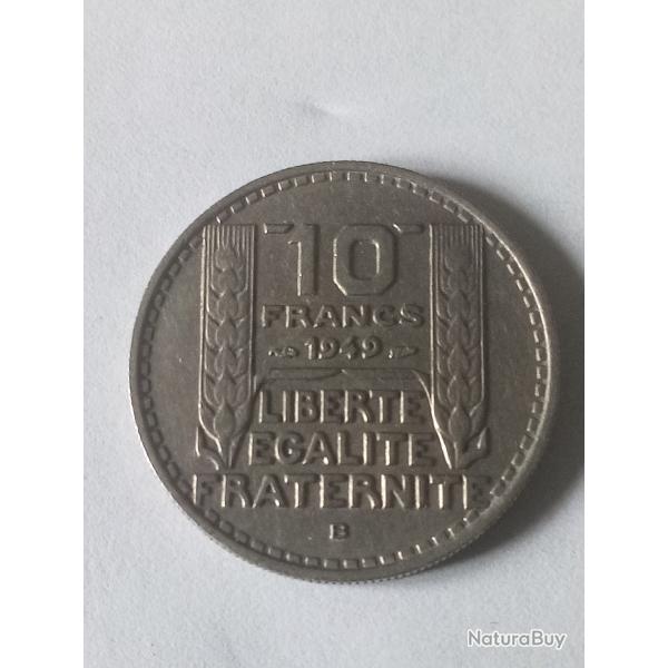pice 10 Francs TURIN 1949 B