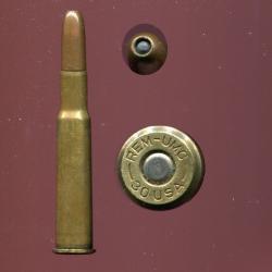 .30 USA (ou .30-40 Krag) - beau marquage : REM-UMC  30 USA - balle pointe creuse