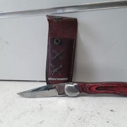 Couteau Laguiole + étuis