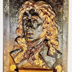 Général Desaix sculpture en bronze, bas  relief
