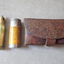 1916 Sacoche, trousse du revolver 1882, 1882/29 + outils + pot à graisse
