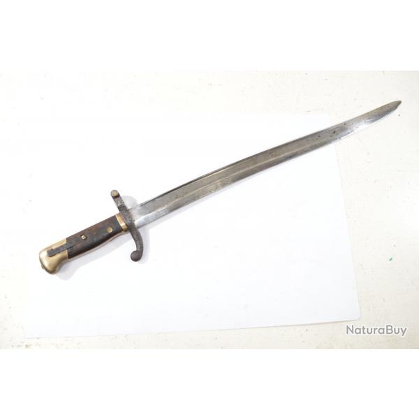 Baionnette 1865 ? Chassepot du camp de Chalons ? France 19e Sicle. Essai ?