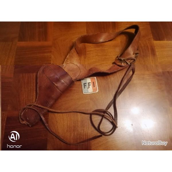 HOLSTER D' EPAULE COLT 45 WW2