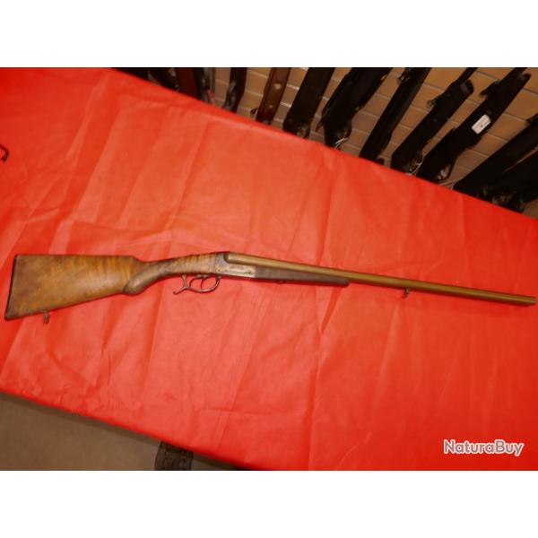 Fusil GAUCHER TARZAN Cal 12/70 canon 70cm Le bronzage est HS, bon fonctionnement