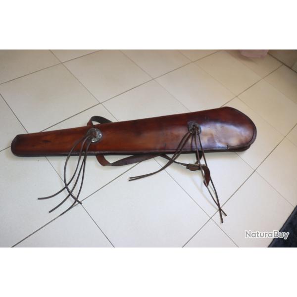 Holster en cuir  ( scabbard ...) pour carabine Winchester