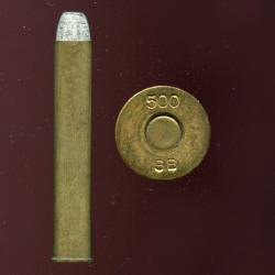 .500 x 3" Express Black Powder - étui 76 mm 1897  - marquage Sellier & Bellot : 500 SB