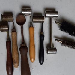 ensemble   dosettes divers et brosses