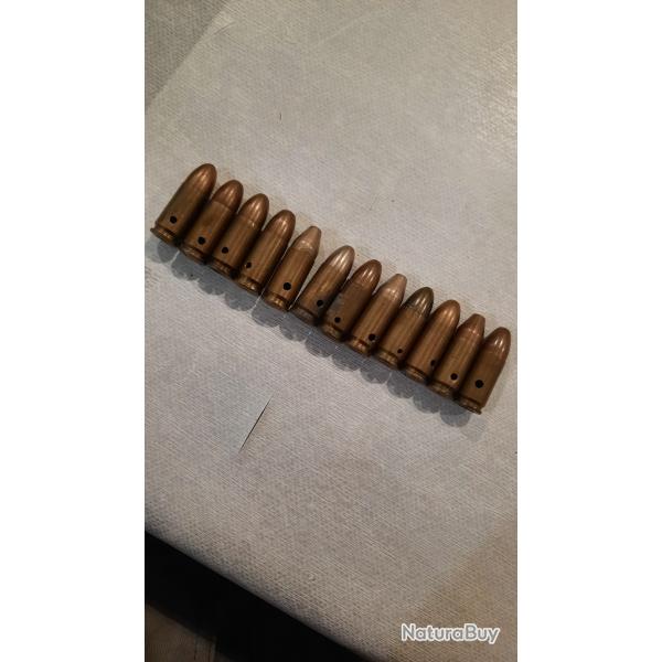 Munitions 9mm parabellum neutralis