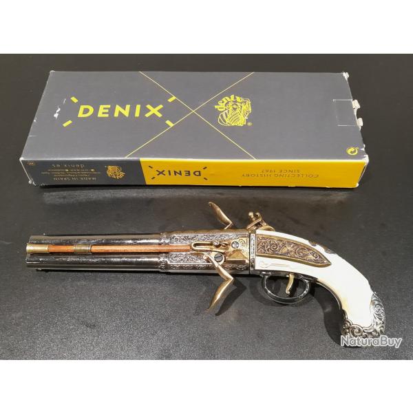 PISTOLET  2 PISTOLET ROTATIF ROYAUME-UNI 1750 REPRODUCTION