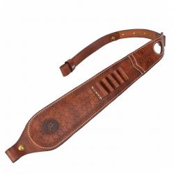 Tourbon-Porte-munitions en cuir vintage avec émerillons LIVRAISON GRATUITE