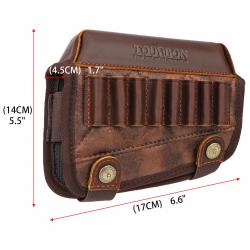 Tourbon-Support de crosse de odoren cuir PU avec adhérence de fusil 308win .30-06 LIVRAISON GRATUITE
