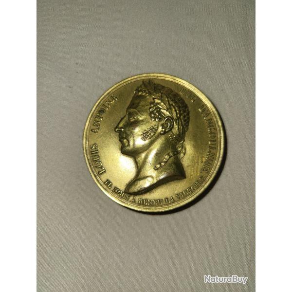 Medaille bote Louis Antoine Duc d'Angouleme