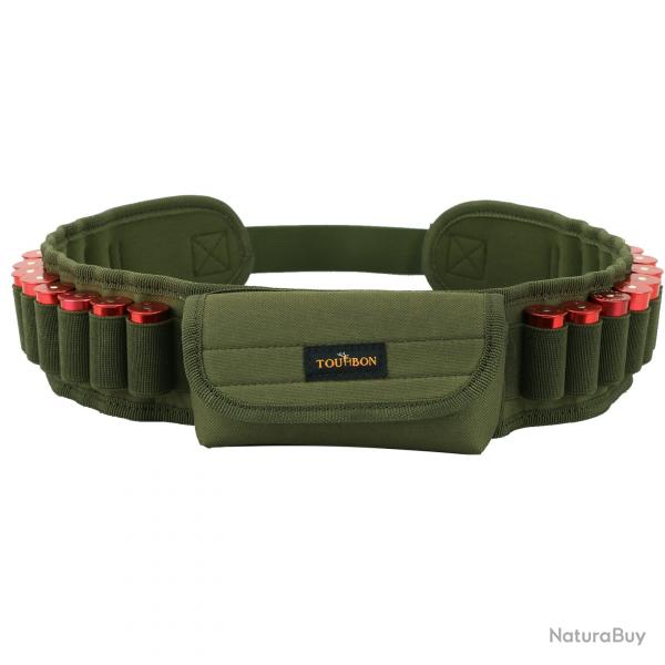 Tourbon- ceinture en Nylon 20 cartouches 35.5 ''-44.5'' LIVRAISON GRATUITE
