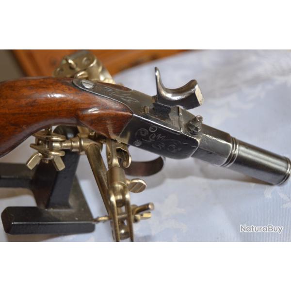 PISTOLET DE GOUSSET A BALLE FORCEE-EPOQUE PRESQUE NEUVE
