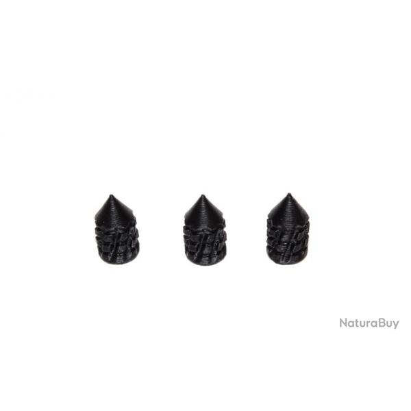 Ogive  7mm  "SpinSpike" pour poudre noire // lot 50 slugs H&C - Colt - Remington - Pietta