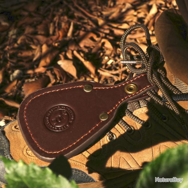 Tourbon-Protge-chaussures pour fusil de chasse, coussin en cuir vritable  LIVRAISON GRATUITE