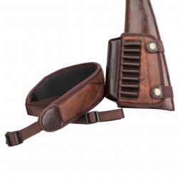 Tourbon-Couverture de crosse de fusil de chasse en PU LIVRAISON GRATUITE