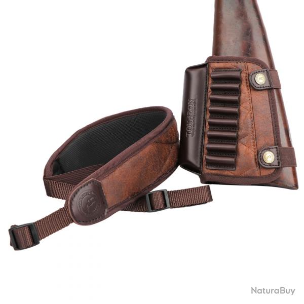 Tourbon-Couverture de crosse de fusil de chasse en PU LIVRAISON GRATUITE