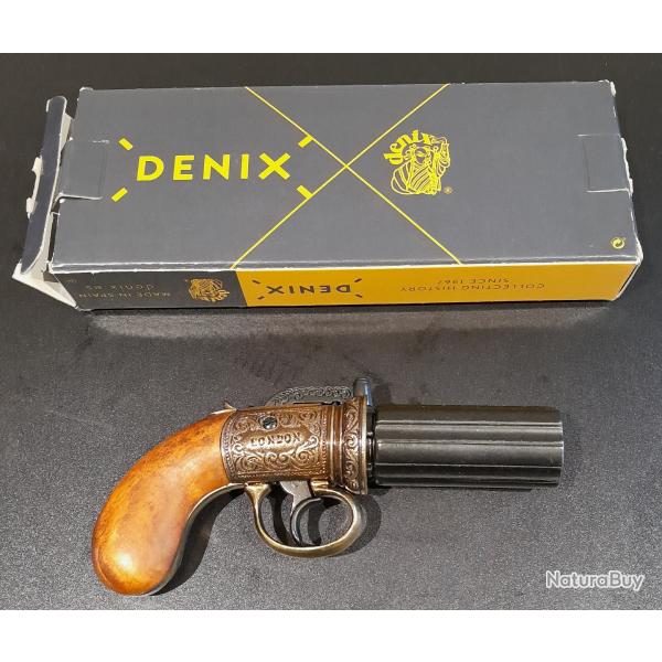 REVOLVER 6 CANONS ANGLETERRE 1840 REPRODUCTION
