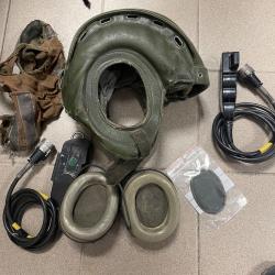 Ancien casque pour char français