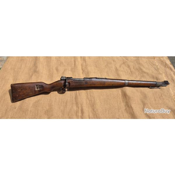 CARABINE MAUSER KAR 98A Z ERFURT 1918 Calibre 8X57JS - ALLEMAGNE premire guerre mondiale Bon 1ere