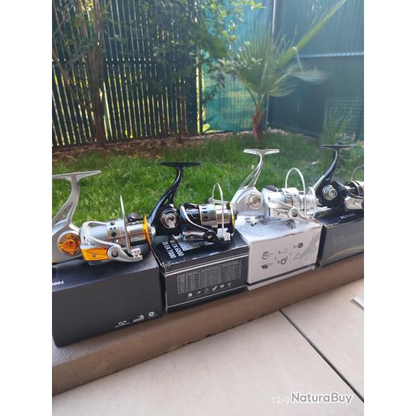 Lot de 4 moulinets