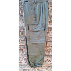 Pantalon Treillis Militaire Armée Française Neuf kaki taille 36 .72C