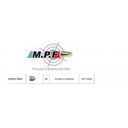 Ogives MPF cuivrées 9MM RN 95 Gr TMJE Ø 355" par 2000 en port gratuit