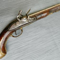 Pistolet de voyage, vers 1750