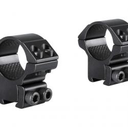 Colliers pour lunette Hawke Match 25,4 mm - Medium - Rail de 9-11 mm