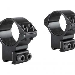 Colliers pour lunette Hawke Match 30 mm - Haut - Rail de 9-11 mm