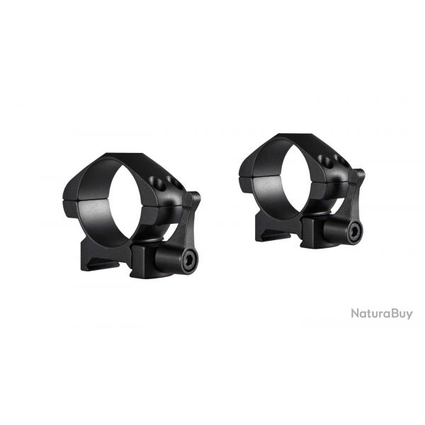Colliers pour lunette Hawke Precision 30 mm - Bas - Weaver  levier