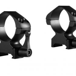 Colliers pour lunette Hawke Precision 30 mm - Haut - Weaver à levier