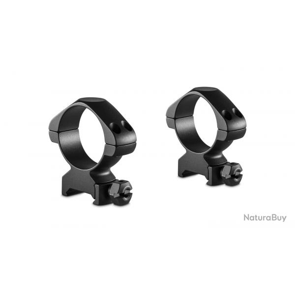 Colliers pour lunette Hawke Precision 34 mm - Bas - Weaver