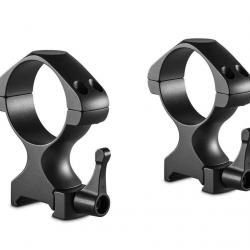 Colliers pour lunette Hawke Precision 34 mm - Haut - Weaver à levier