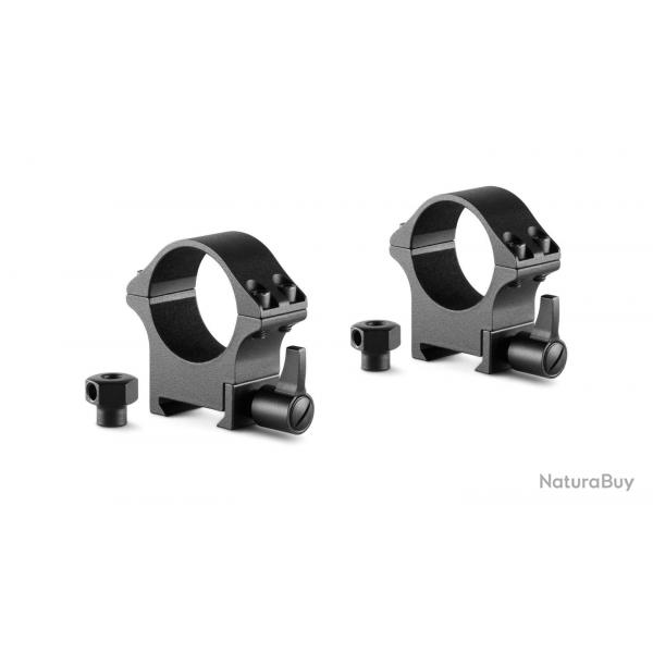 Colliers pour lunette Hawke Professional 30 mm - Medium - Weaver