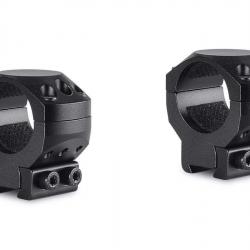 Colliers pour lunette Hawke Tactical 25,4 mm - Medium - Rail de 9-11 mm