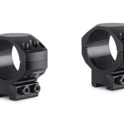 Colliers pour lunette Hawke Tactical 30 mm - Medium - Rail de 9-11 mm