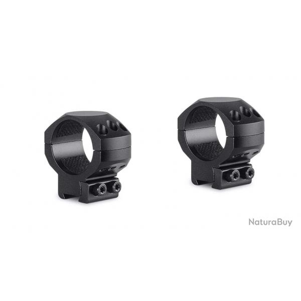 Colliers pour lunette Hawke Tactical 30 mm - Medium - Rail de 9-11 mm