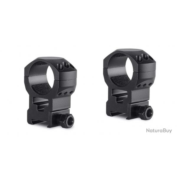 Colliers pour lunette Hawke Tactical 30 mm - Extra-Haut - Weaver