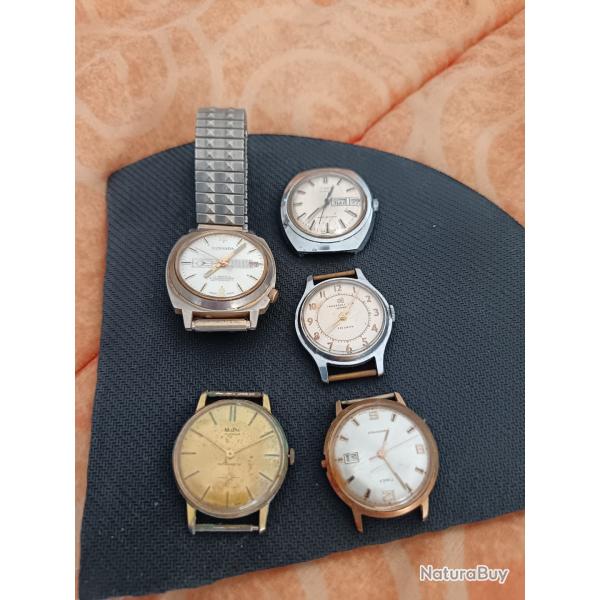 lot de montre anciennes