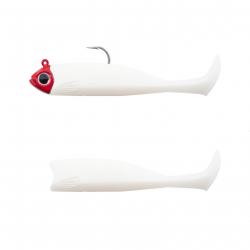 Combo Fiiish Master Shad Light n°4 - 10cm 10cm 8g White Coco - Red Head