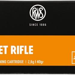 rws target rifle 40gr cal.22 Lr 22lr bte 50