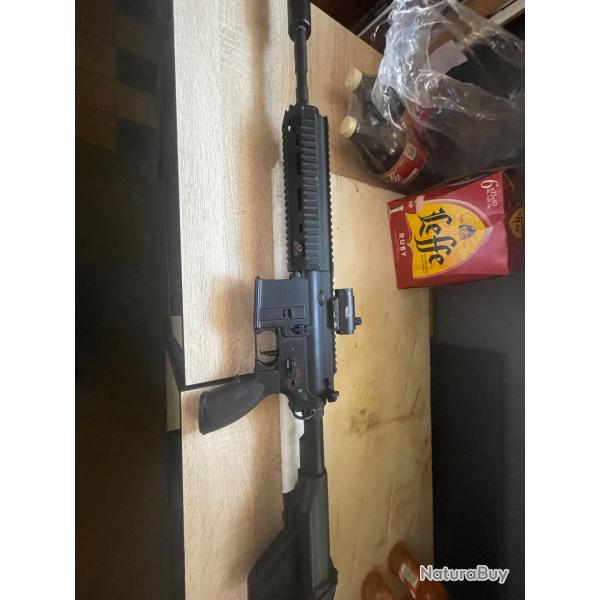 Rplique d'airsoft 6mm HK416 Specna +6 chargeurs+ 2 batteries