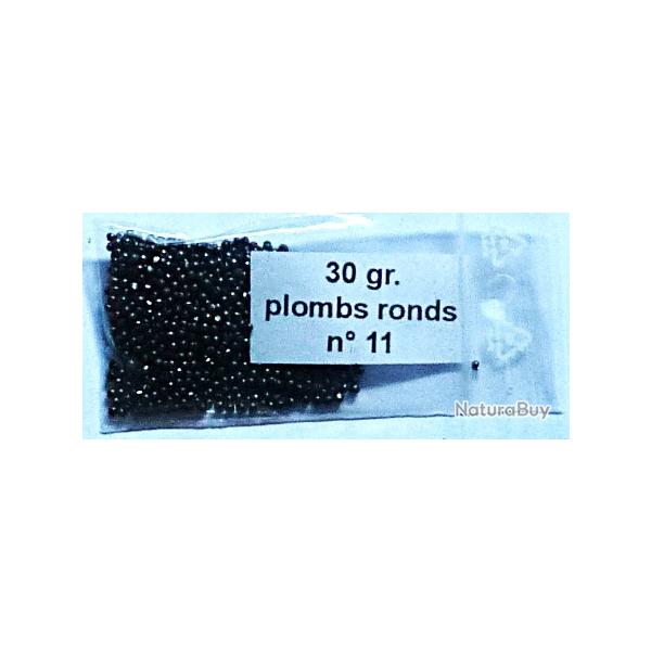 Plombs ronds fendus n 11
